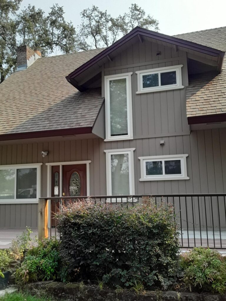 Exterior Grey Residential Paint Job Sacramento DK Painting Company