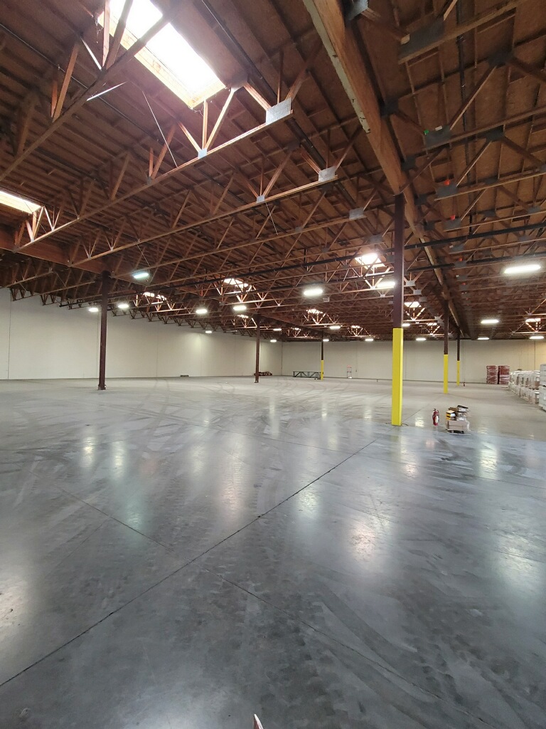 Commercial Interior Job in Sacramento